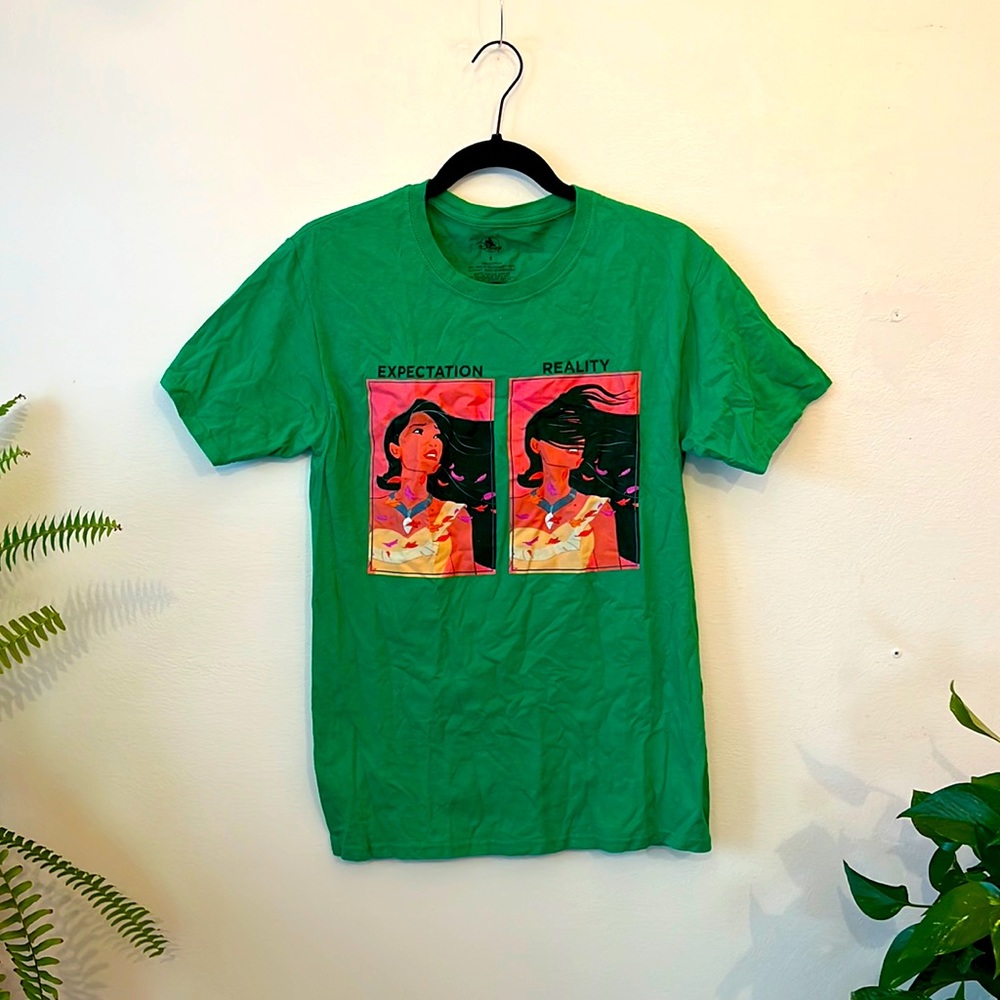 Disney Green Pocahontas Tee